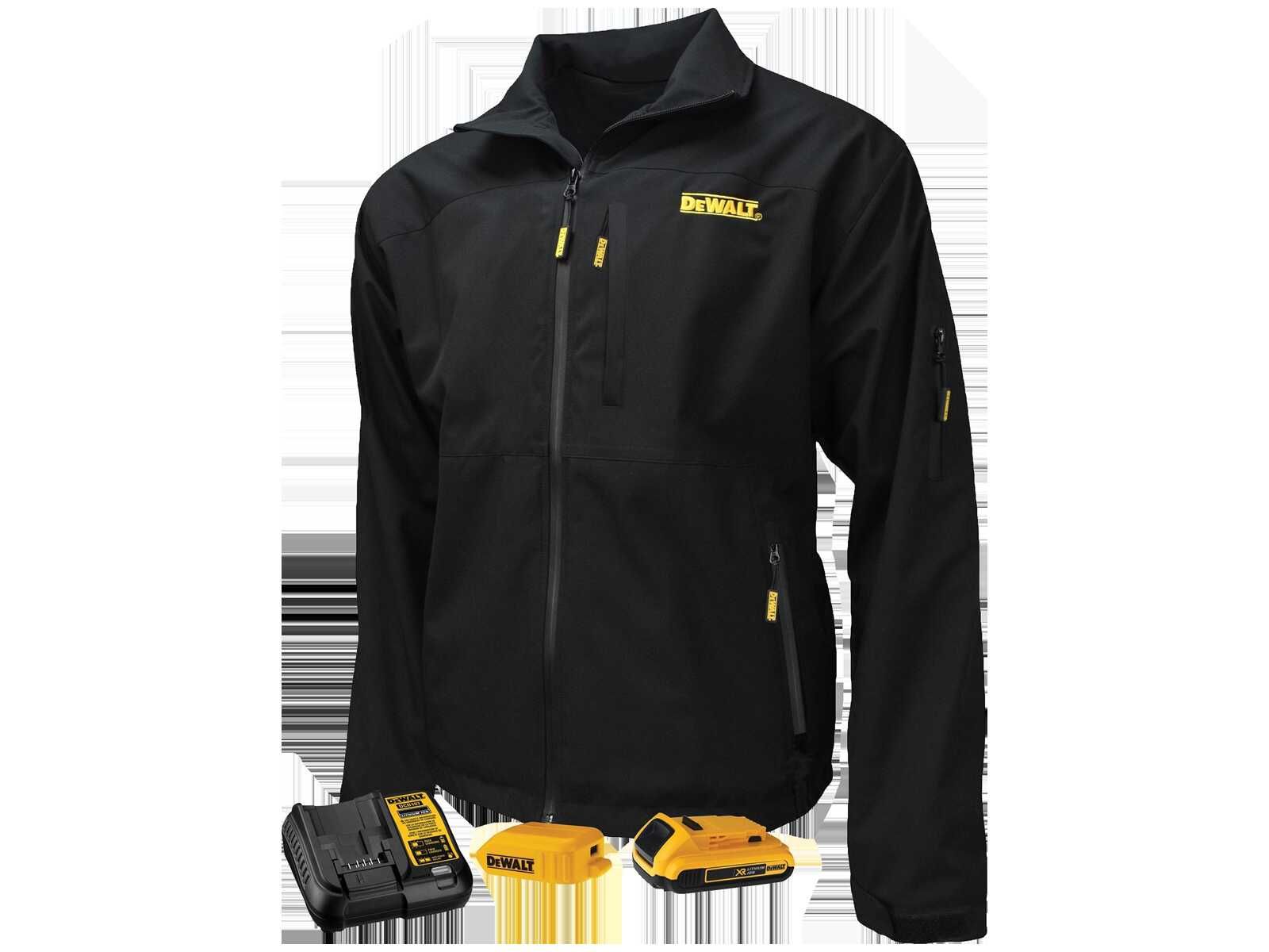 DeWalt Softshell-Heizjacke mit Ladegerät DeWalt Softshell Heizjacke mit Ladegerät
