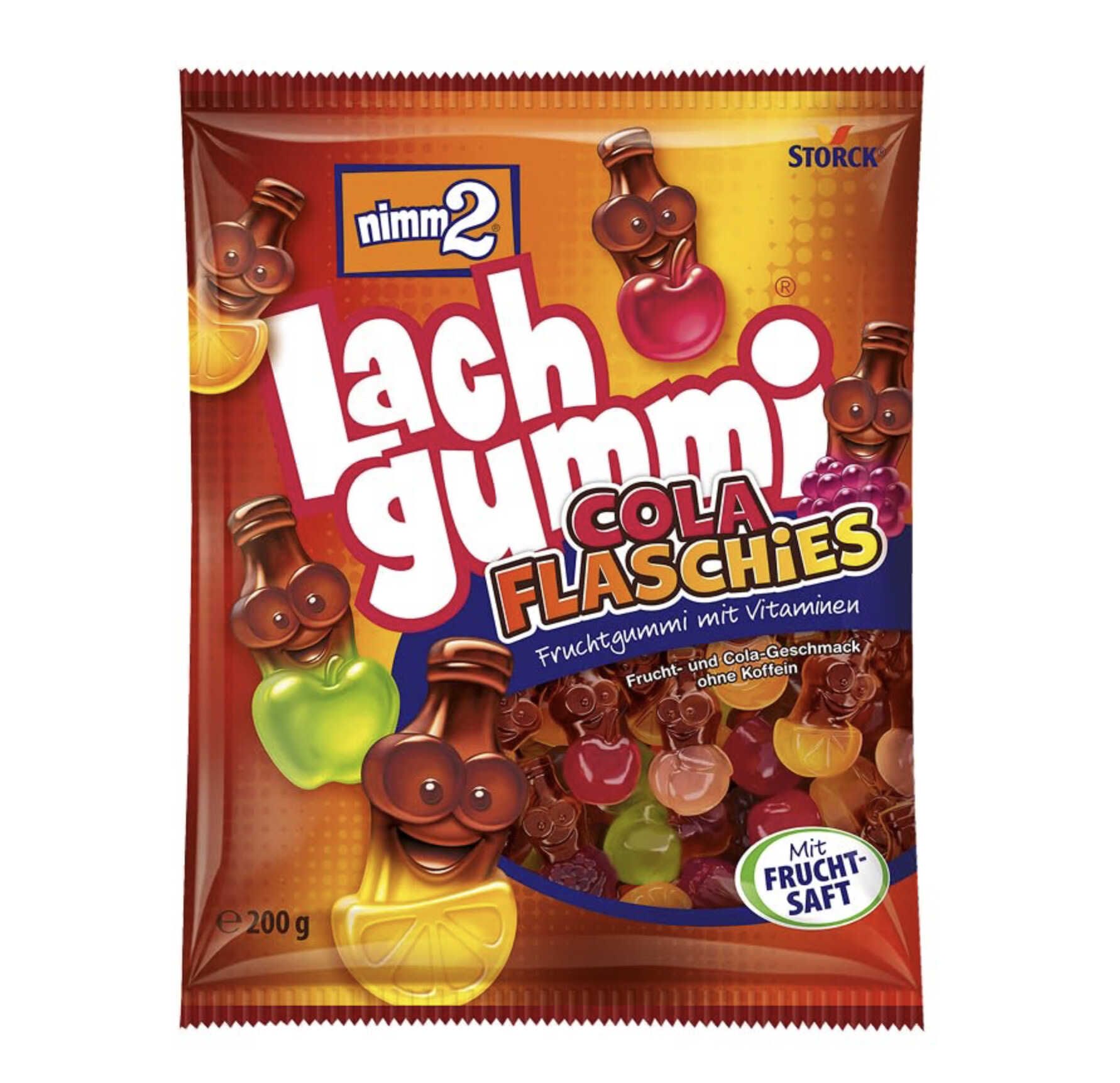 200g nimm2 Lachgummi Cola Flaschies für 0,99€ statt 1,69€