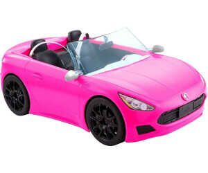 Barbie HBT92   Cabrio Fahrzeug, pink mit rollenden Rädern und realistischen Details für 14,99€ PVG 17,99€