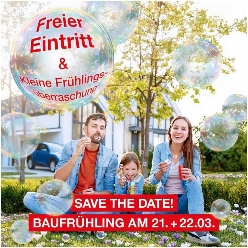 [München] Kostenloser Eintritt Bauzentrum Poing am 21./22.03.