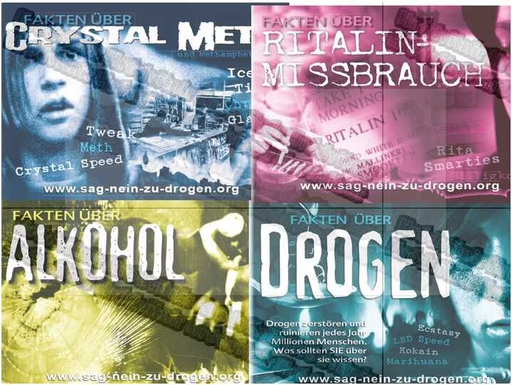 (Sag Nein zu Drogen) Poster, DVD, Info-Hefte über Drogen-, Alkohol- und Medikamentenmissrauch gratis ins Haus (Sag Nein zu Drogen) Poster, DVD, Info Hefte über Drogen , Alkohol und Medikamentenmissrauch gratis ins Haus