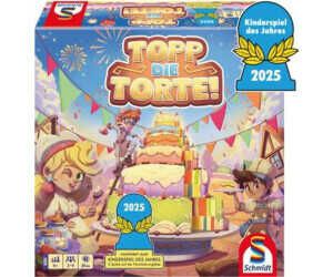 Schmidt Spiele 40659 Topp die Torte!, Kinderspiel des Jahres 2025  Für 13,99€ PVG 20,69€