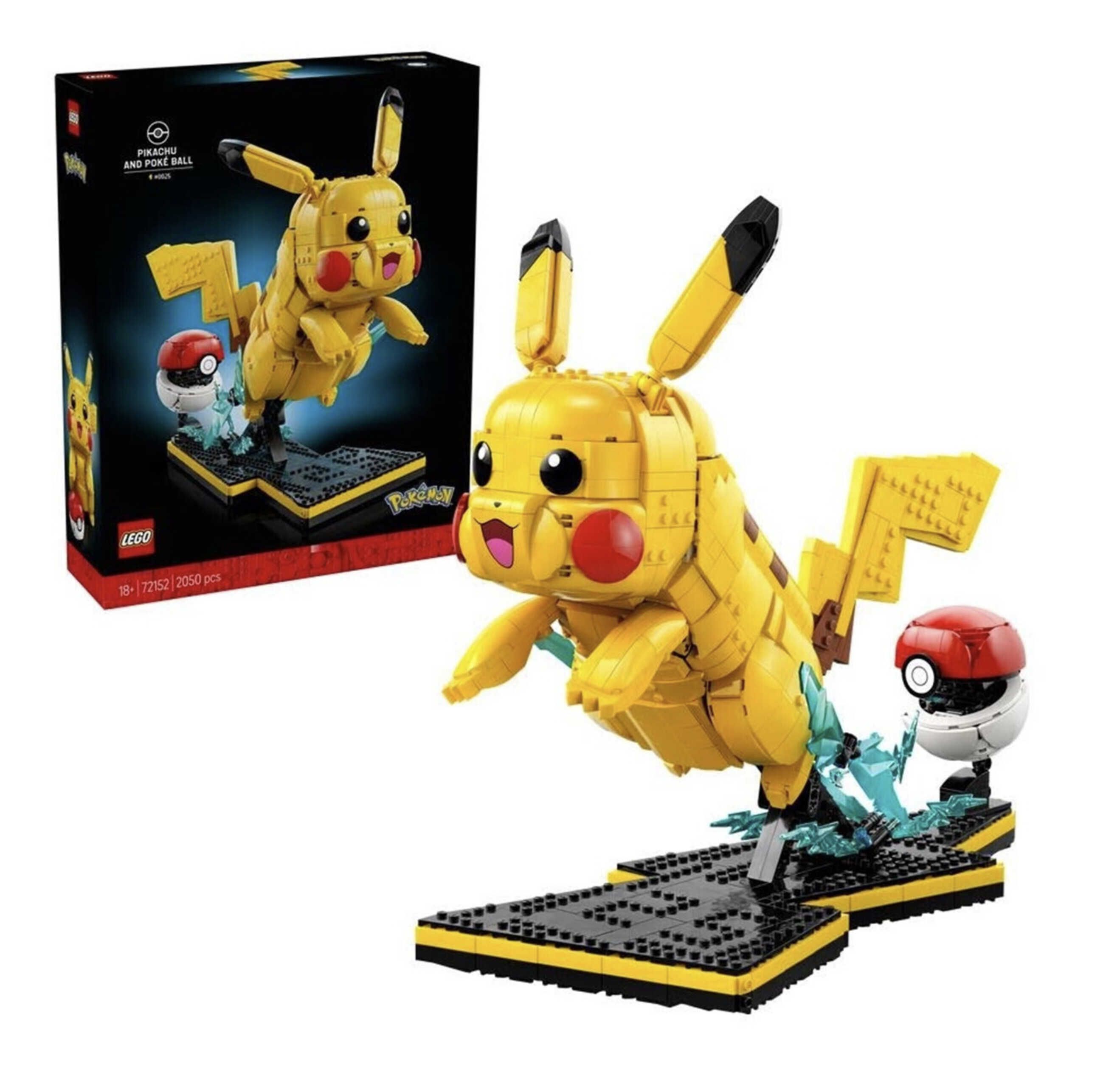 LEGO Pokémon Pikachu und Poké Ball (72152) für 126,98€ statt 144,90€ LEGO Pokémon Pikachu und Poké Ball (72152) für 126,98€ statt 144,90€