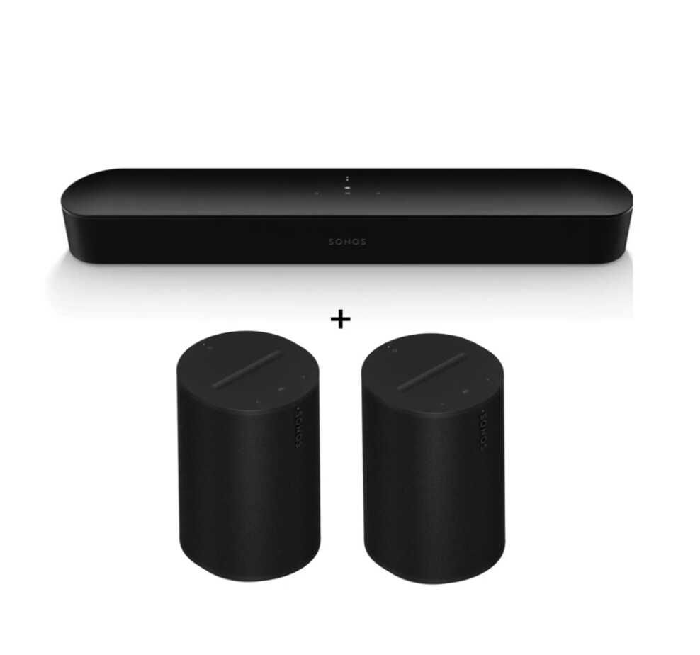 Sonos Entertainment Set mit Beam Gen 2 und 2x Era 100 für 639,95€ statt 687€