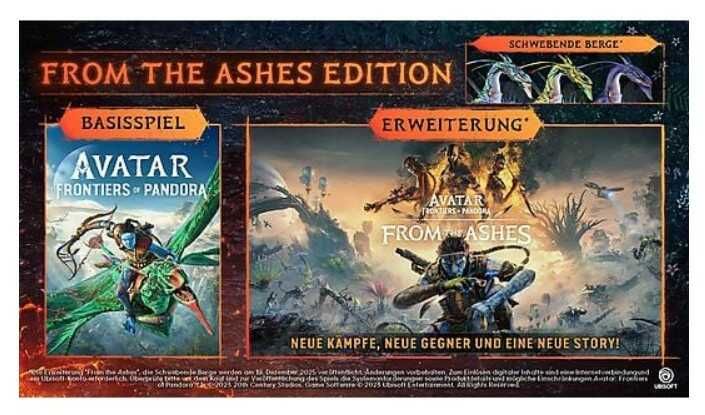 [MM / Saturn Abholung] Avatar: Frontiers of Pandora   From the Ashes Edition (PlayStation 5) für 25,20€ statt 29,99€