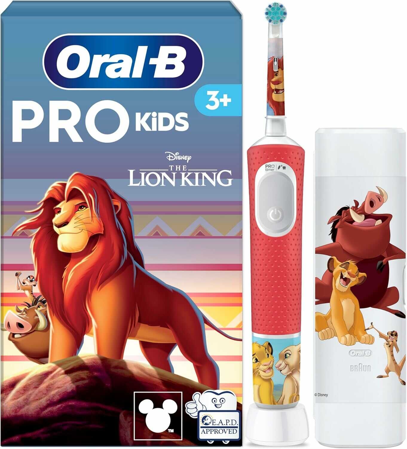 Oral B Pro Kids König der Löwen Elektrische Zahnbürste 16,99€ statt 26,90€