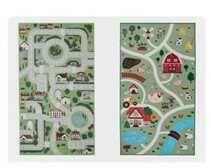 Livarno Spielteppich für Kinder   ca.75x133 cm   rutschhemmende Latex Unterseite   Design: Stadt ODER Farm   auch online (zzgl.vsk) @ Lidl