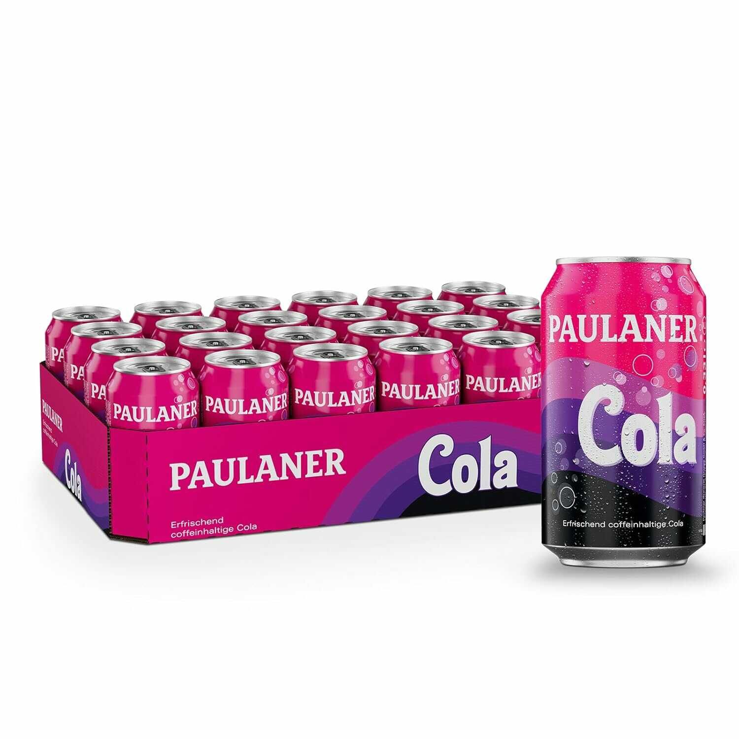 Paulaner Cola •  0,33l Dose 0,62€/Dose bzw.14,90€ statt 22,80€