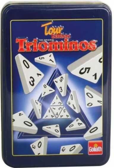Triominos The Original Tour Edition - Reise-Brettspiel für 2–4 Spieler ab 6 Jahren | Amazon Prime 7,99€ / Rossmann Lokal Abholung 7,20€ Triominos The Original Tour Edition Reise Brettspiel für 2–4 Spieler ab 6 Jahren | Amazon Prime 7,99€ / Rossmann Lokal Abholung 7,20€
