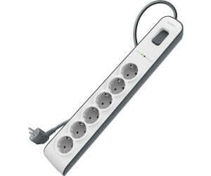 Belkin 6 fach Steckdosenleiste mit Überspannungsschutz, Mehrfachsteckdose 6 fach  Für 14,99€ PVG 36,95€