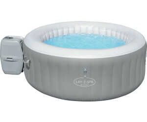 Bestway LAY Z SPA St. Lucia AirJet™ Whirlpool, 170 x 66 cm, 2 3 Personen, rund, Silbergrau für 249,99€ PVG 629,00€