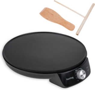 Huslog Crêpes Maker, 29 cm, 1200 W für 14,53€ statt 27,38€ Huslog Crêpes Maker, 29 cm, 1200 W für 14,53€ statt 27,38€