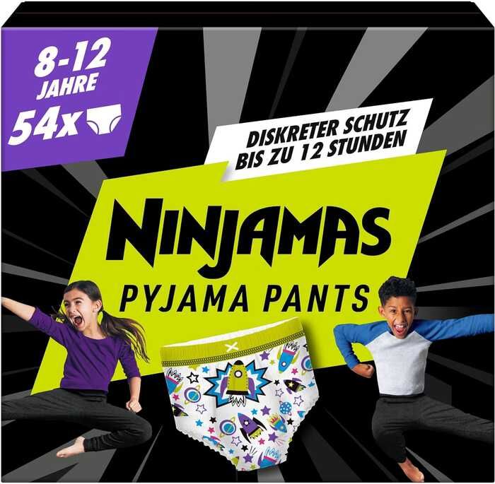 Ninjamas Pyjama Pants Raumschiff, 54 Pyjama Pants, 8 Jahre, 27kg-43kg 29,03€ statt 46,90€ Ninjamas Pyjama Pants Raumschiff, 54 Pyjama Pants, 8 Jahre, 27kg 43kg 29,03€ statt 46,90€
