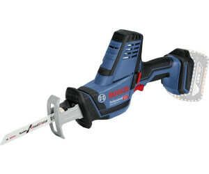Bosch Professional 18V System Akku Säbelsäge GSA 18 V LI C (Compact Version, inkl. 3x Säbelsägeblatt, ohne Akku/Ladegerät, L BOXX) für 114,99€ PVG 148,25€