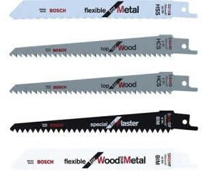Bosch Keo Sägeblatt Set 5 tlg ‎Länge 150 mm   geeignet für Holz/Metall/Gipskarton  12,40€ PVG 15,96€