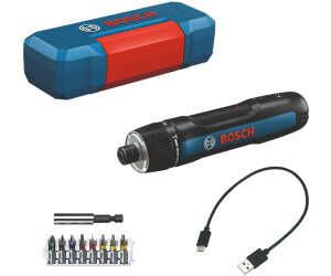 Bosch Professional Akkuschrauber Bosch GO 3 (inkl. 8 teiligem Bit Set, Bitaufnahme, USB C Kabel, Mini Koffer) für 58,45€ PVG 62,89€