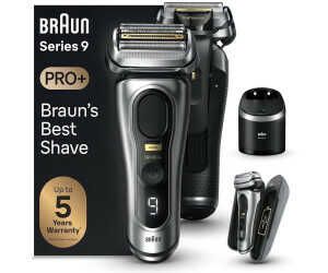 Braun Series 9 Pro+ Rasierer Herren, Elektrorasierer mit 5 Pro Rasierelementen, Langhaarschneider & Reinigungsstation für 309,99€ PVG 355,99€
