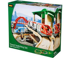 BRIO World 33512 Großes BRIO Bahn Reisezug Set - Eisenbahn mit Bahnhof, Schienen und Figuren - Kleinkinderspielzeug Für 63,74€ PVG 69,10€ BRIO World 33512 Großes BRIO Bahn Reisezug Set Eisenbahn mit Bahnhof, Schienen und Figuren Kleinkinderspielzeug Für 63,74€ PVG 69,10€