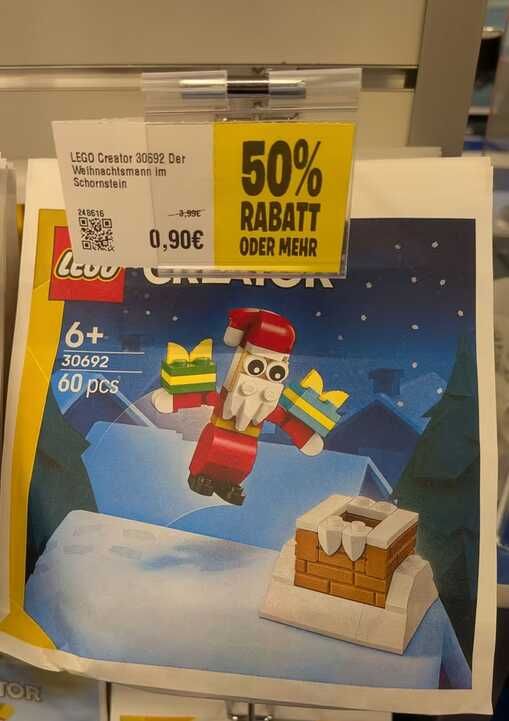 [Lokal Fürth] LEGO Creator 30692 Der Weihnachtsmann im Schornstein im Paperbag (SmythToys)