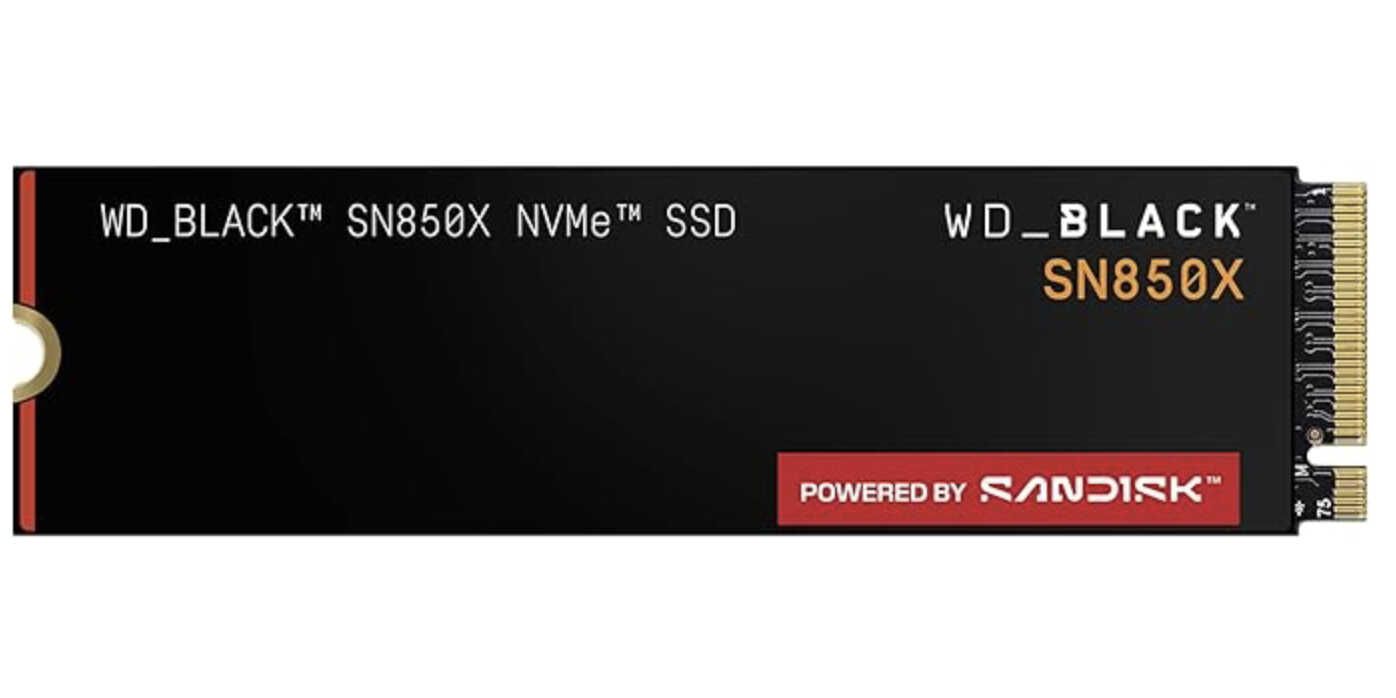 WD_BLACK SN850X NVMe SSD 2TB für 173,22€ statt 206,98€ WD BLACK SN850X NVMe SSD 2TB für 173,22€ statt 206,98€
