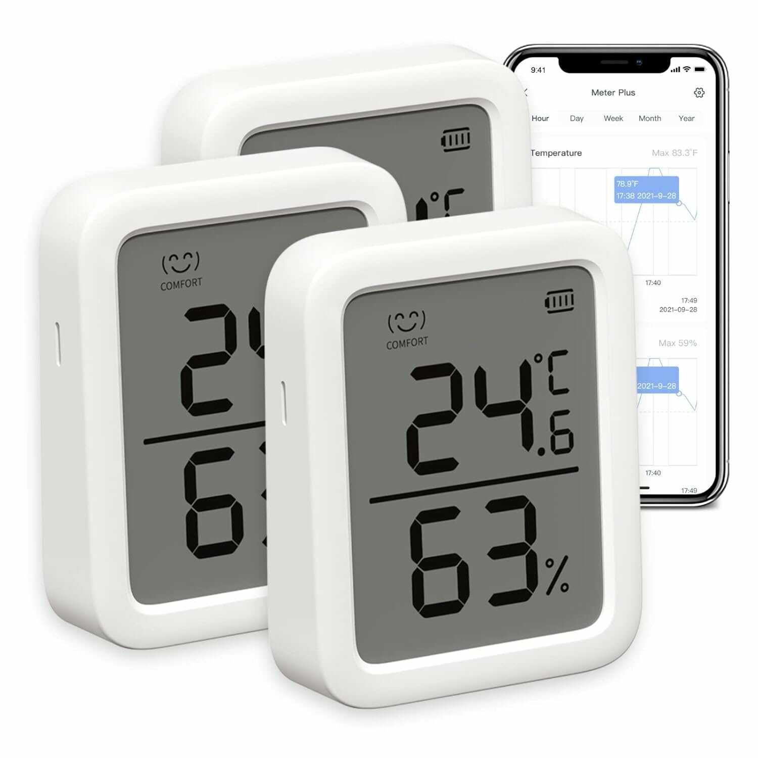 [Prime] SwitchBot Meter Plus3 Stück für 25,64 € (statt 32,37€)