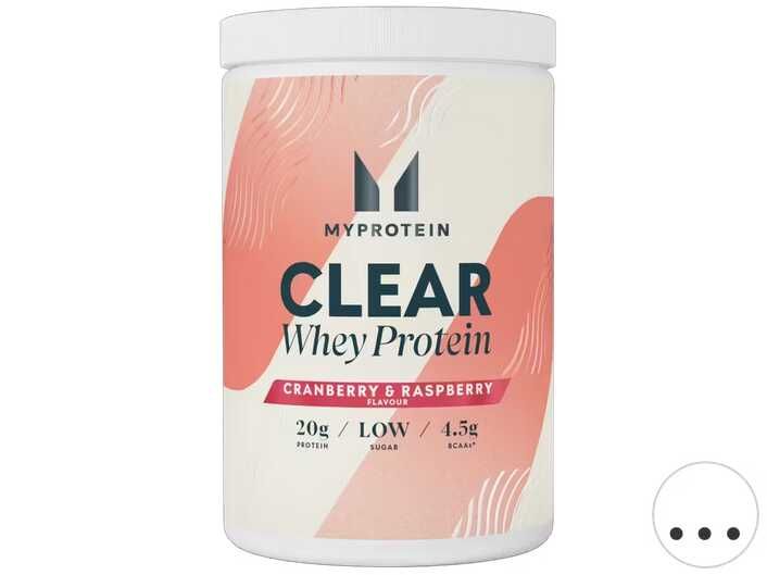 Myprotein Clear Whey Isolate | Cranberry Himbeere | 500 g 20,90€ statt 35,58€ Myprotein Clear Whey Isolate | Cranberry Himbeere | 500 g 20,90€ statt 35,58€