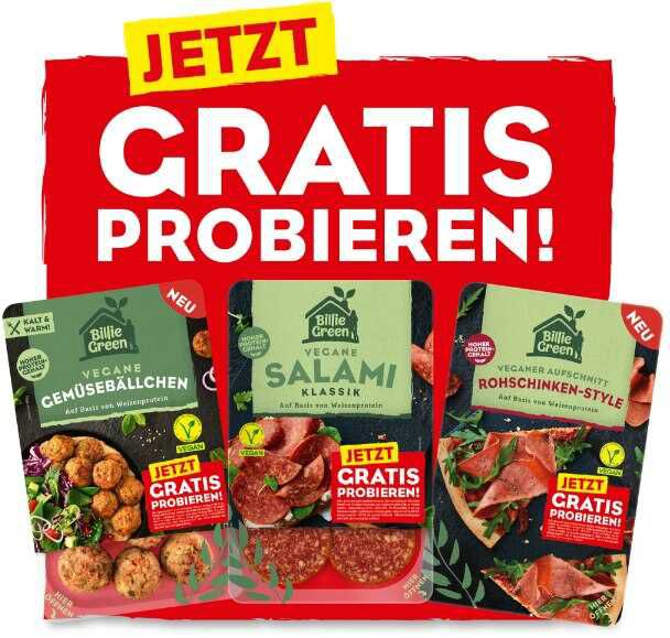 GRATIS Testen dank Cashback + Geld zurück Aktionen ▷ Januar 2026