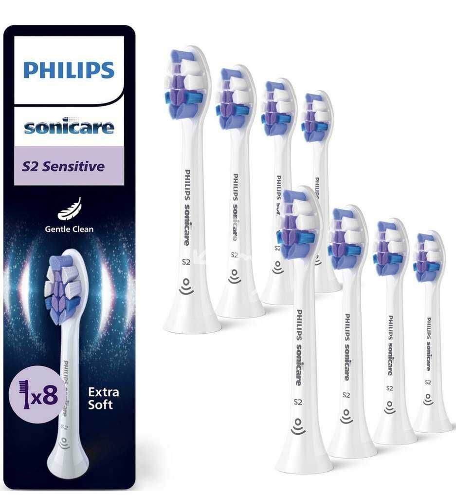 Philips Sonicare S2 Sensitive Aufsteckbürsten 8 Stück [Otto Up]