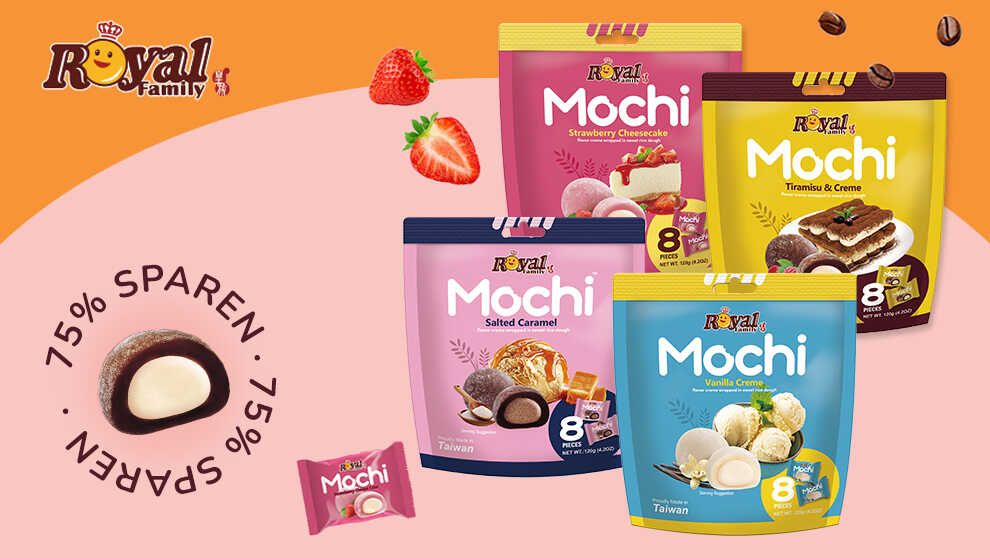 75% Cashback Royal Family Mochi 120g 75% Cashback Royal Family Mochi 120g