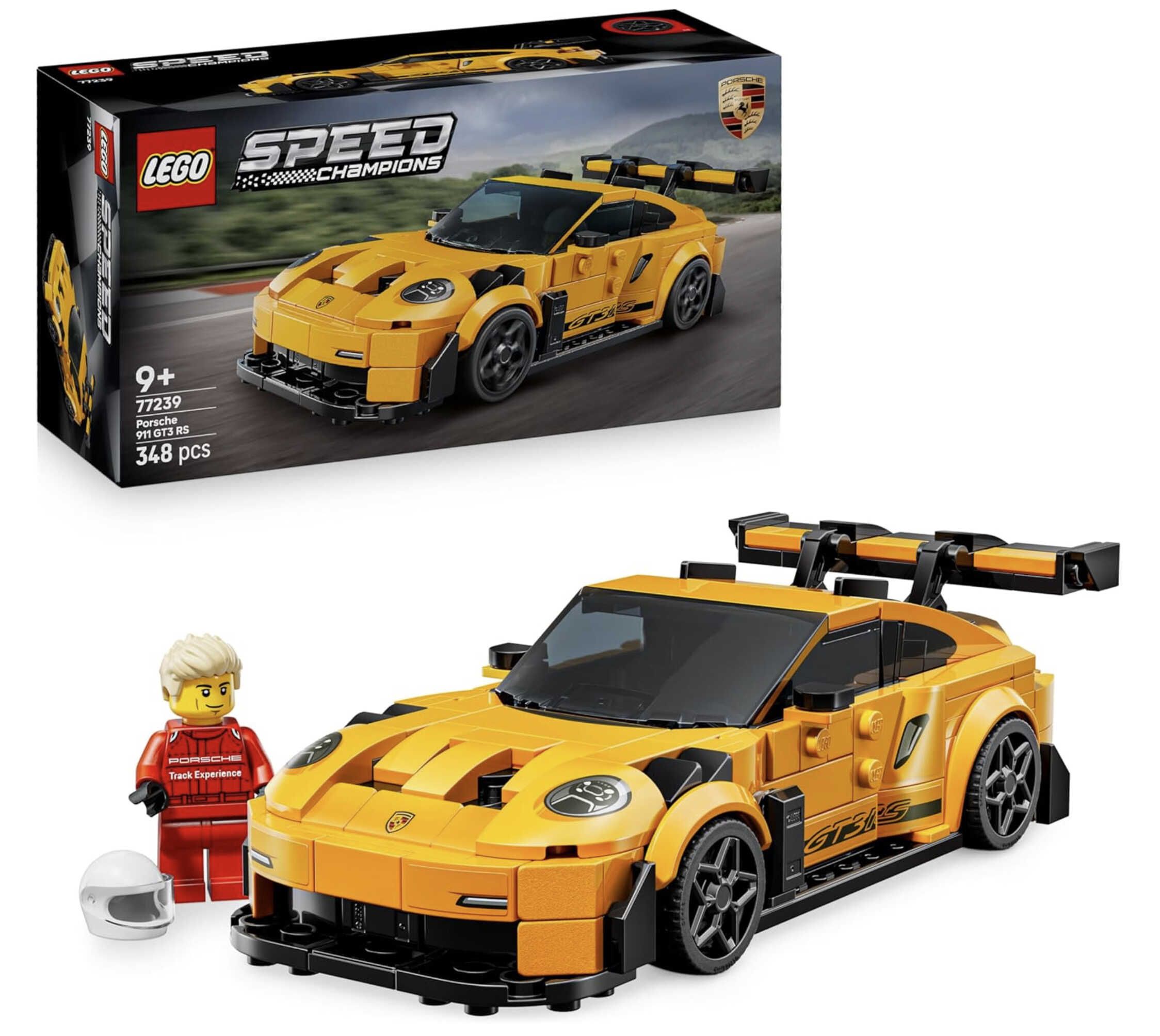 LEGO Speed Champions Porsche 911 GT3 RS Supersportwagen (77239) für 16,89€ statt  20,99€