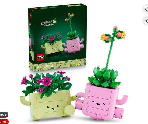LEGO 11506 Schaukelnde Pflanzen 12,79€ statt 18,78€