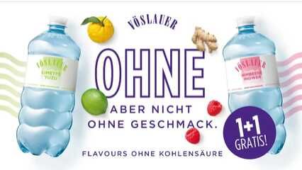 Vöslauer Flavours Ohne Kohlensäure 1+1 Cashback
