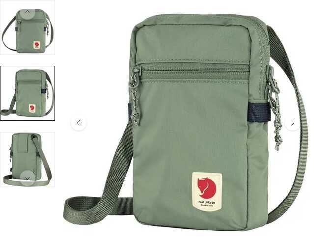 Fjällräven Umhängetasche High Coast Pocket Farbe  patina green 30,94€ statt 40,90€