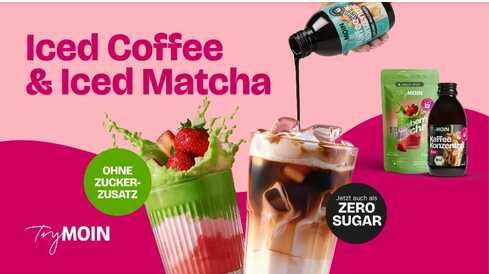 2€ Cashback beim Kauf von einem Kaffeekonzentrat oder einem Beutel Matcha von TryMOIN € 2,00 Cashback 2€ Cashback beim Kauf von einem Kaffeekonzentrat oder einem Beutel Matcha von TryMOIN € 2,00 Cashback