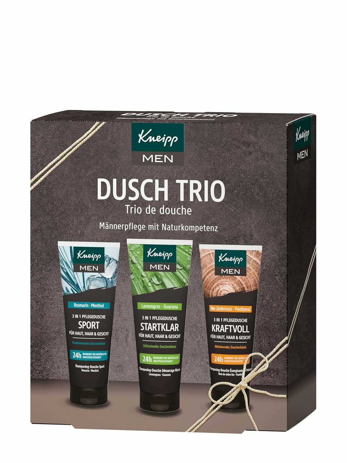 Kneipp Men Dusch-Trio Geschenkset (3x 75ml) 4,69€ statt 8,48€ Kneipp Men Dusch Trio Geschenkset (3x 75ml) 4,69€ statt 8,48€