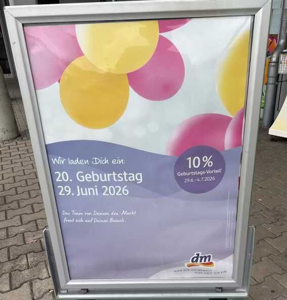 dm (lokal) in 90552 Röthenbach - 10% auf alles dm (lokal) in 90552 Röthenbach 10% auf alles