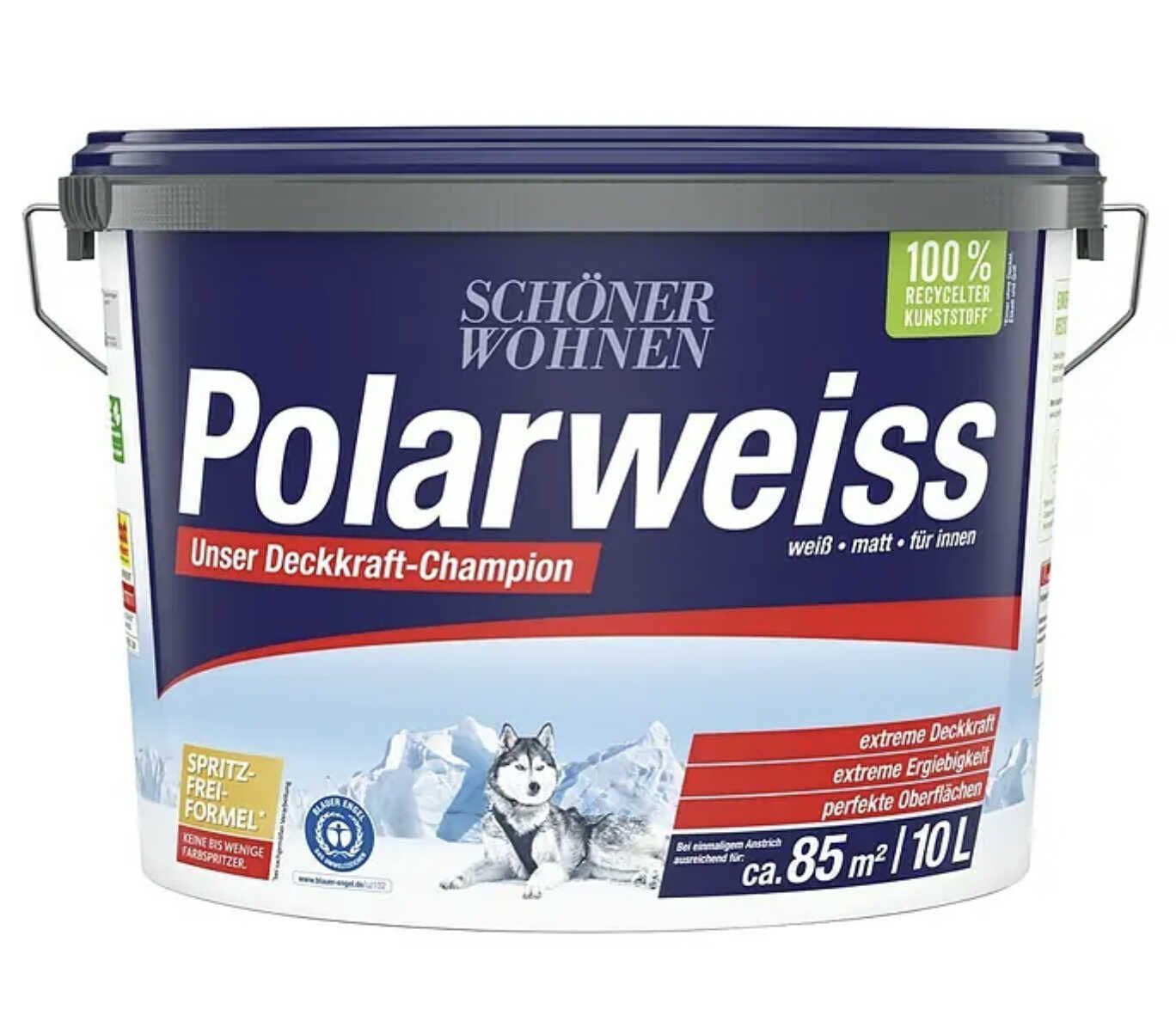 Schöner Wohnen Polarweiss 10 l für 39,99€ statt 52,99€
