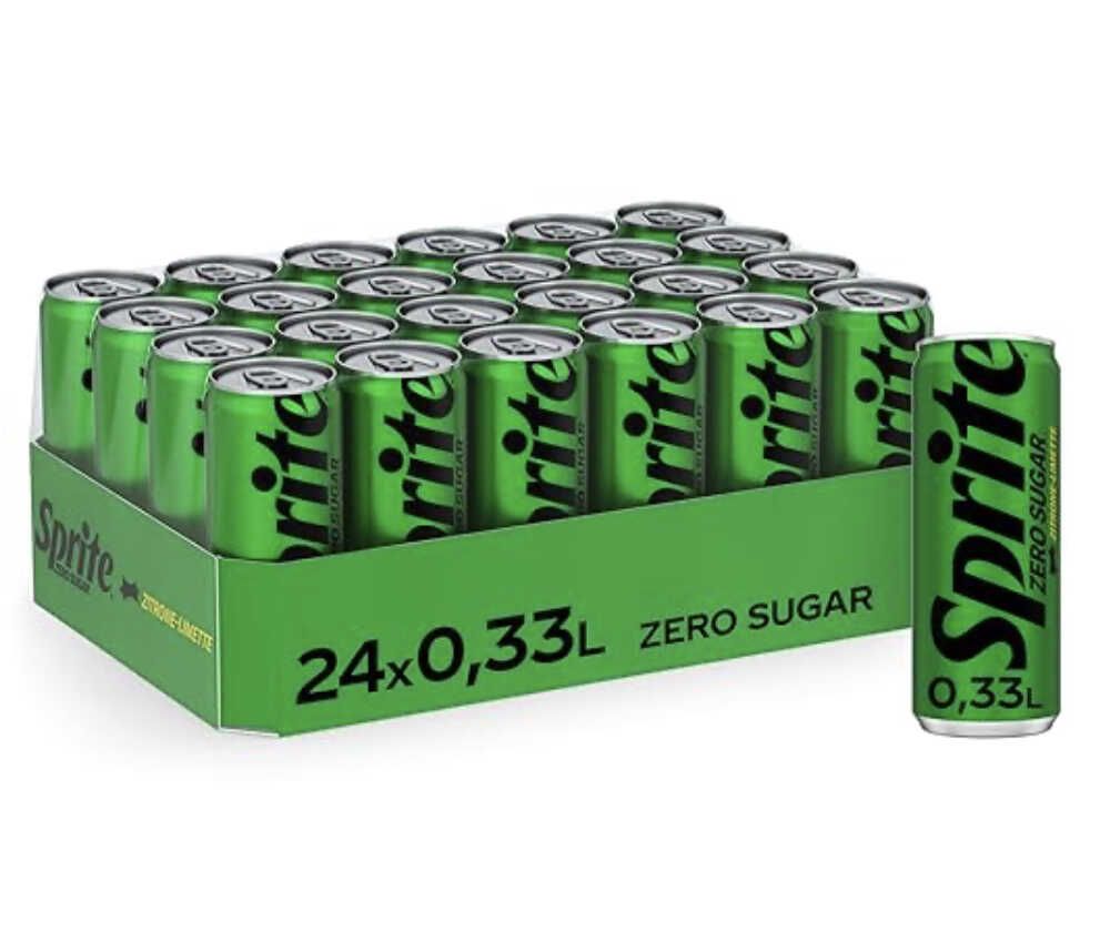 24x 330 ml Sprite Zero Sugar für 14,84€ statt 17,89€
