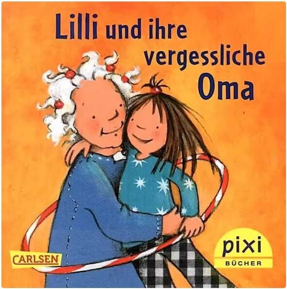Kostenloses Pixi Buch: Lilli und ihre vergessliche Oma / Film: Knietzsche und die Demenz (Lehrmaterial zum Thema Demenz)
