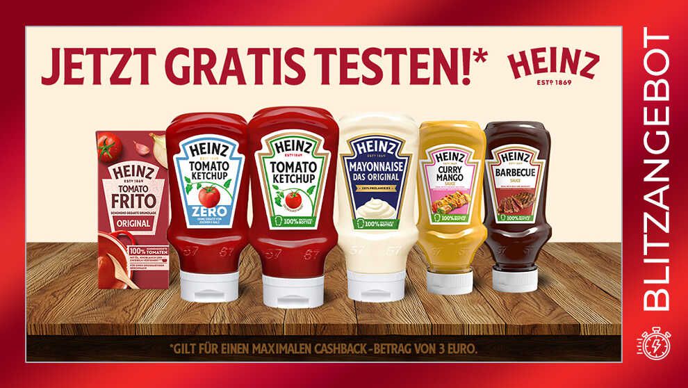 100% Cashback Heinz
