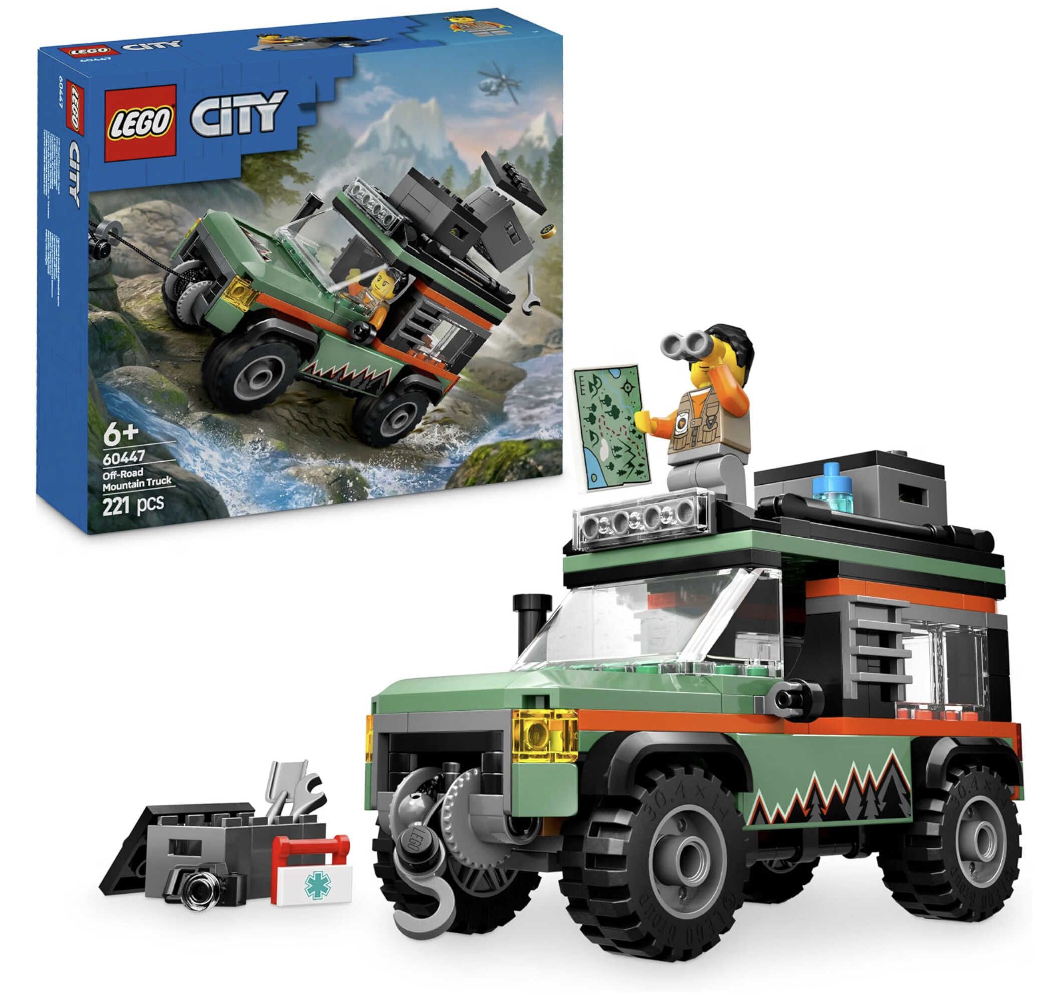LEGO City - Offroad Geländewagen (60447) für 12,91€ statt 17,58€ LEGO City Offroad Geländewagen (60447) für 12,91€ statt 17,58€