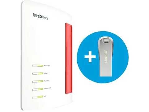 FRITZ!Box 7690 plus gratis SanDisk Ultra Luxe 64GB USB-Stick 219€ statt 252€ FRITZ!Box 7690 plus gratis SanDisk Ultra Luxe 64GB USB Stick 219€ statt 252€