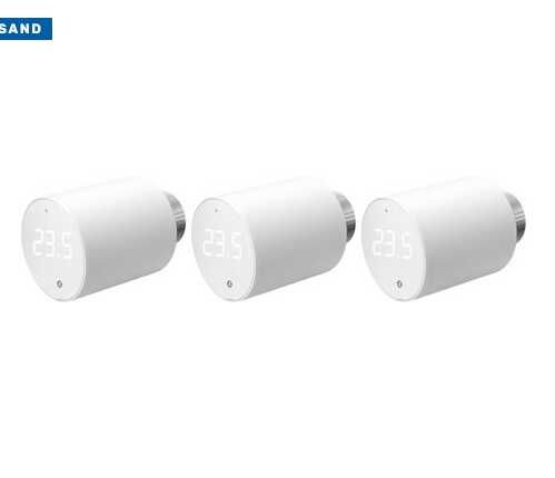3 Stück SHELLY Heizkörper Thermostat BluTRV,  89€ statt 99,89€