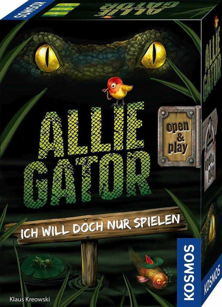 Kosmos Allie Gator, Kartenspiel für 2 5 Spieler ab 8 Jahre [Amazon Prime]