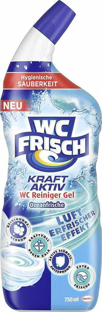 WC FRISCH WC Reiniger Gel Frisch oder Ozeanfrische (750 ml) (Prime Spar-Abo) WC FRISCH WC Reiniger Gel Frisch oder Ozeanfrische (750 ml) (Prime Spar Abo)