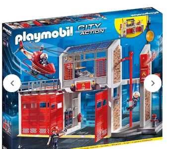 PLAYMOBIL City Action 9462 Große Feuerwache mit Soundeffekt, ab 5 J. - Prime PLAYMOBIL City Action 9462 Große Feuerwache mit Soundeffekt, ab 5 J. Prime