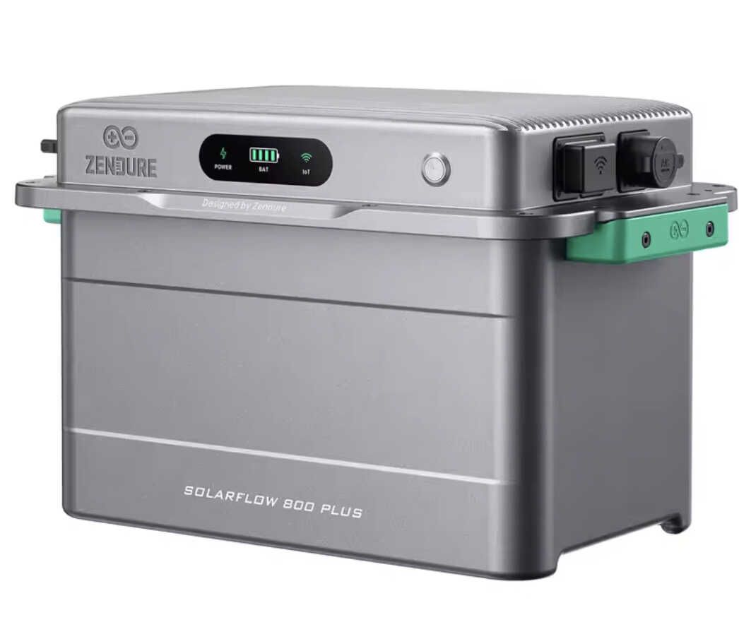 Zendure SolarFlow 800 Plus   All in One Speicherlösung Balkonkraftwerk 1920Wh für 265,44€ statt 369€