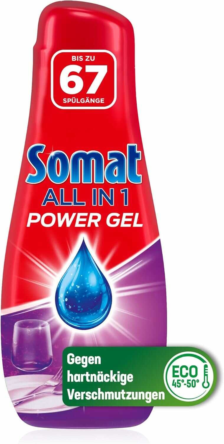 Somat All in 1 Power Gel (67 Spülgänge) 6,99€ statt 9,49€