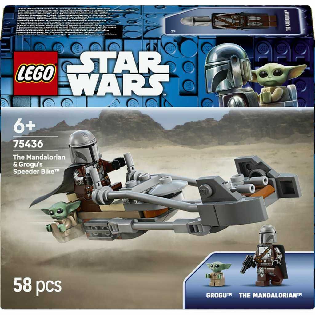 LEGO Star Wars Der Mandalorianer und Grogu auf ihrem Speeder Bike 75436 / Prime LEGO Star Wars Der Mandalorianer und Grogu auf ihrem Speeder Bike 75436 / Prime