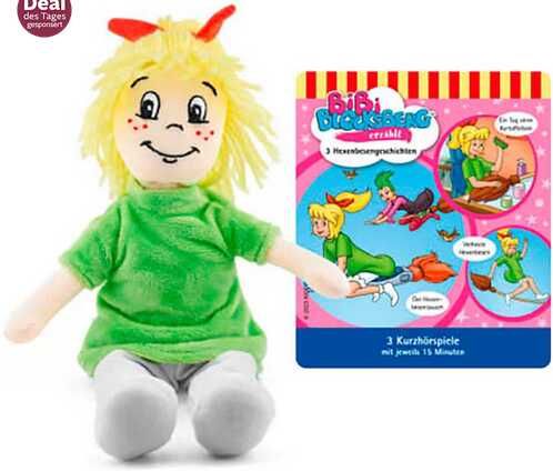 [Otto Up Plus] Bibi Blocksberg erzählt 3 Hexengeschichten Tonie | Plüsch Edition 14,99€ statt 24,90€